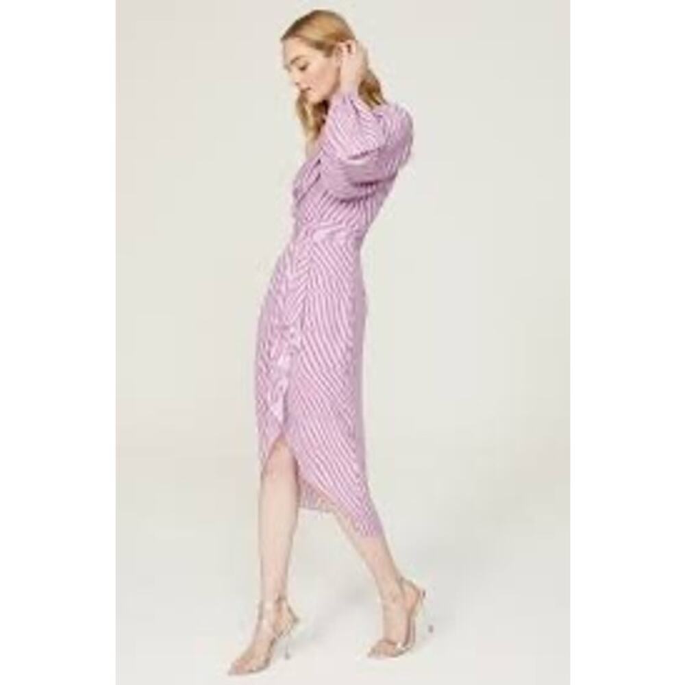 Toccin Asymmetric Wrap Dress Size 6 - Picture 4 of 8